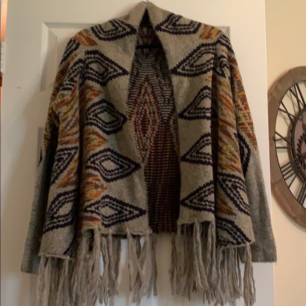 Western style sweater